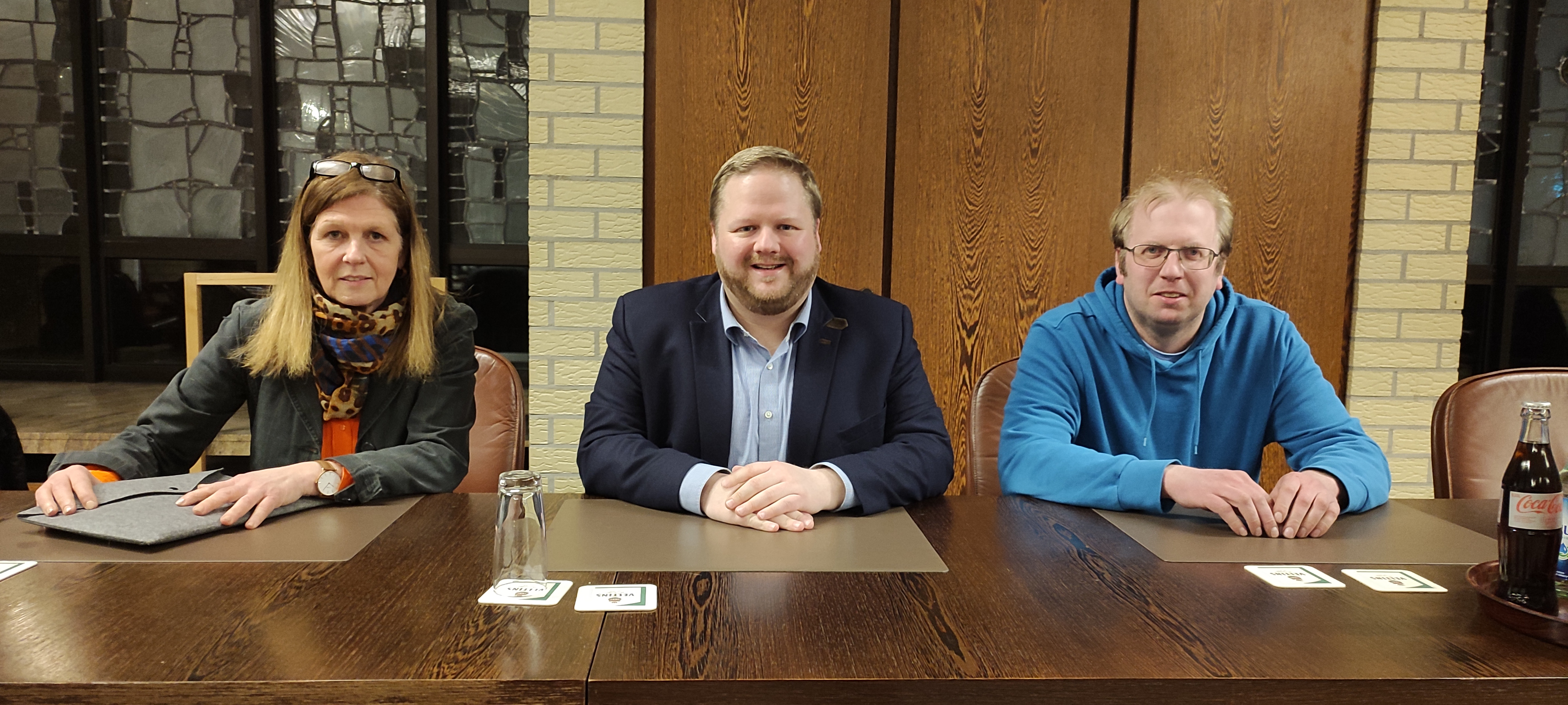 Foto v.l.n.r.: Luzia Fleiig, Heinrich Frieling, Andreas Vonnahme